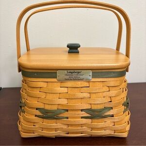 Longaberger Deck the Halls Basket Christmas Collection 2000 Edition Combo